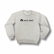 Sudadera White Wave Grey